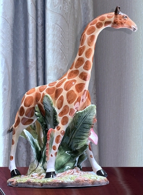 沙发边几艺术摆件高级感一鹿发财