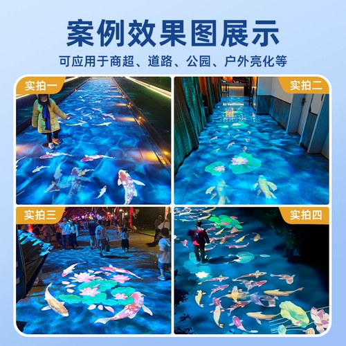 Дорожный атмосферный светильник с проектором, 3D, с печатью вашего логотипа