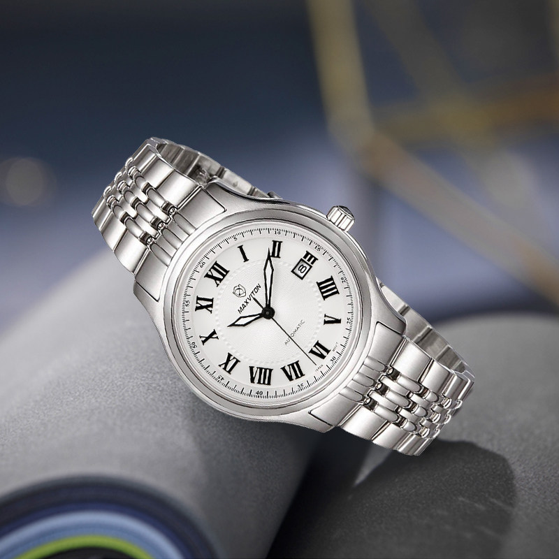 玛斯威顿商务休闲全自动男机械表 玛斯威顿国产腕表