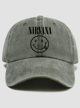 摇滚乐队nirvana科特柯本帽子