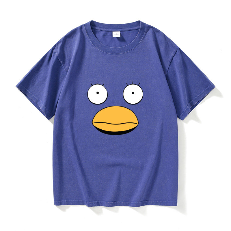 动漫GINTAMA银魂伊丽莎白T恤短袖潮衣服女男圆领大码宽松夏季情侣 - 图1