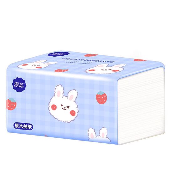 Manhua tissue paper household affordable napkins facial tissue student dormitory toilet paper household toilet paper