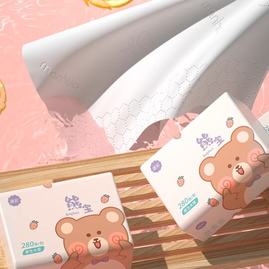 30 packs of Manhua Xiongbao large pack of paper household log paper towels whole box wholesale affordable napkins and facial tissues