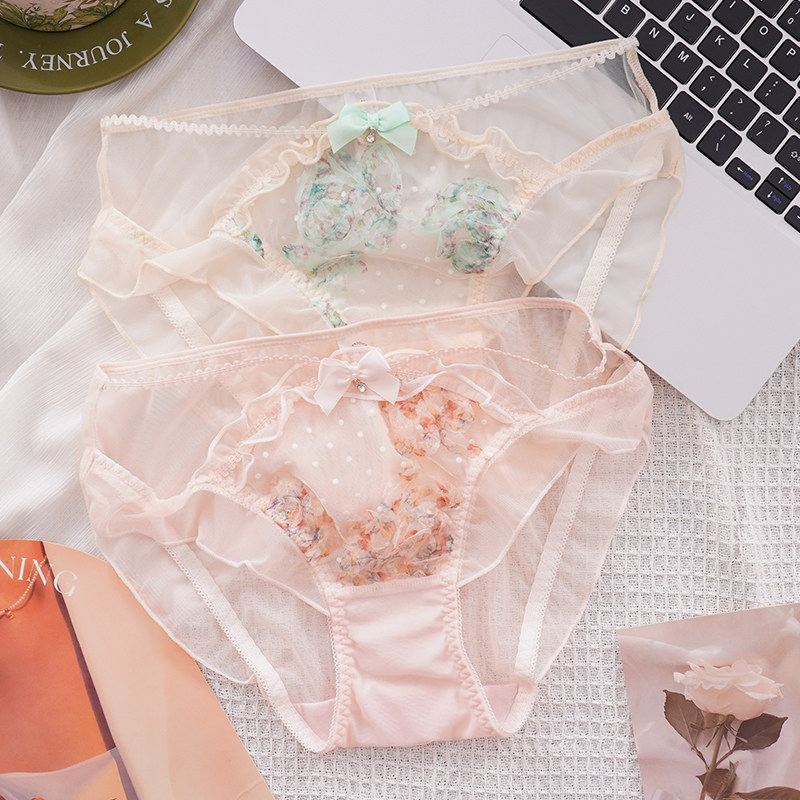 甜米家的情侣内裤冰丝一男一女性感纯欲夫妻蕾丝网纱情调内衣套装,淘宝优惠券,粉丝福利购,淘宝优惠卷