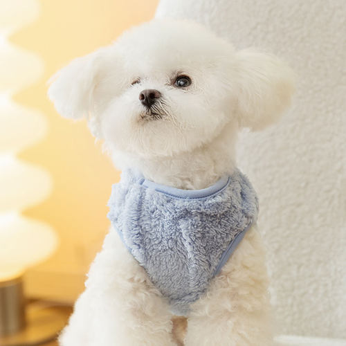 狗狗衣服新款秋冬装泰迪比熊雪纳瑞小型犬马甲嬉皮狗宠物小狗衣服 - 图1