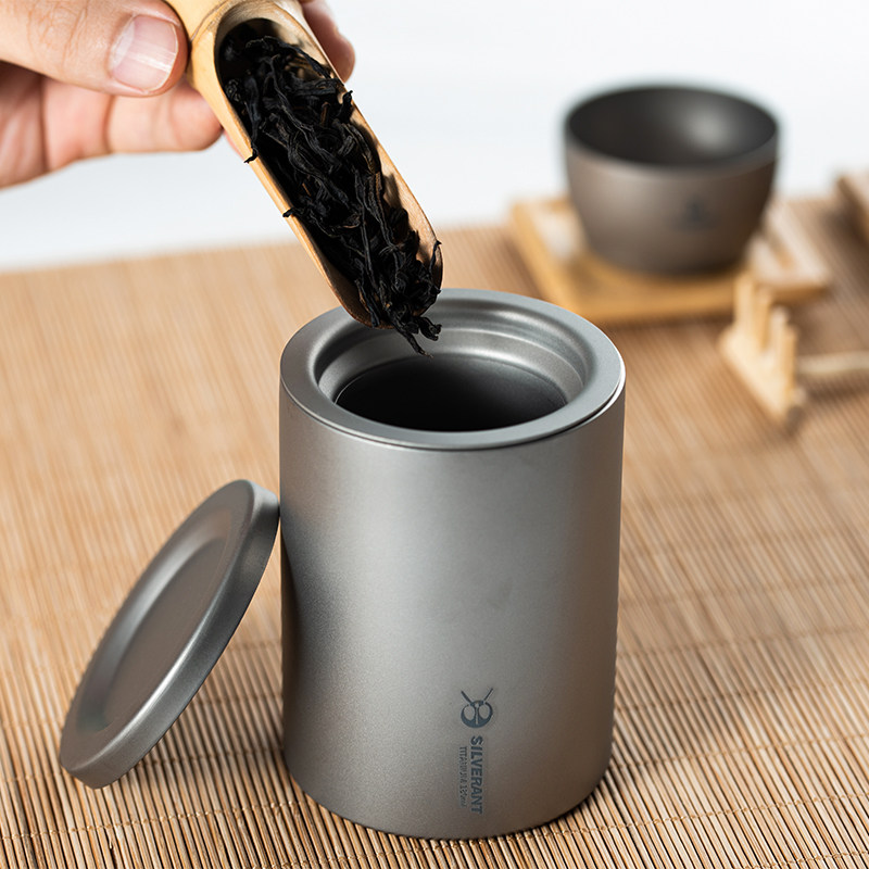 银蚁纯钛快客杯双层单人180ml旅行茶具户外茶具泡茶器泡茶壶,淘宝优惠券,粉丝福利购,淘宝优惠卷