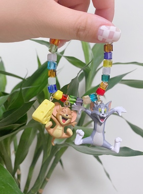 猫和老鼠项链手链娃娃可选择