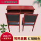 Student desk double table wood veneer school conference table