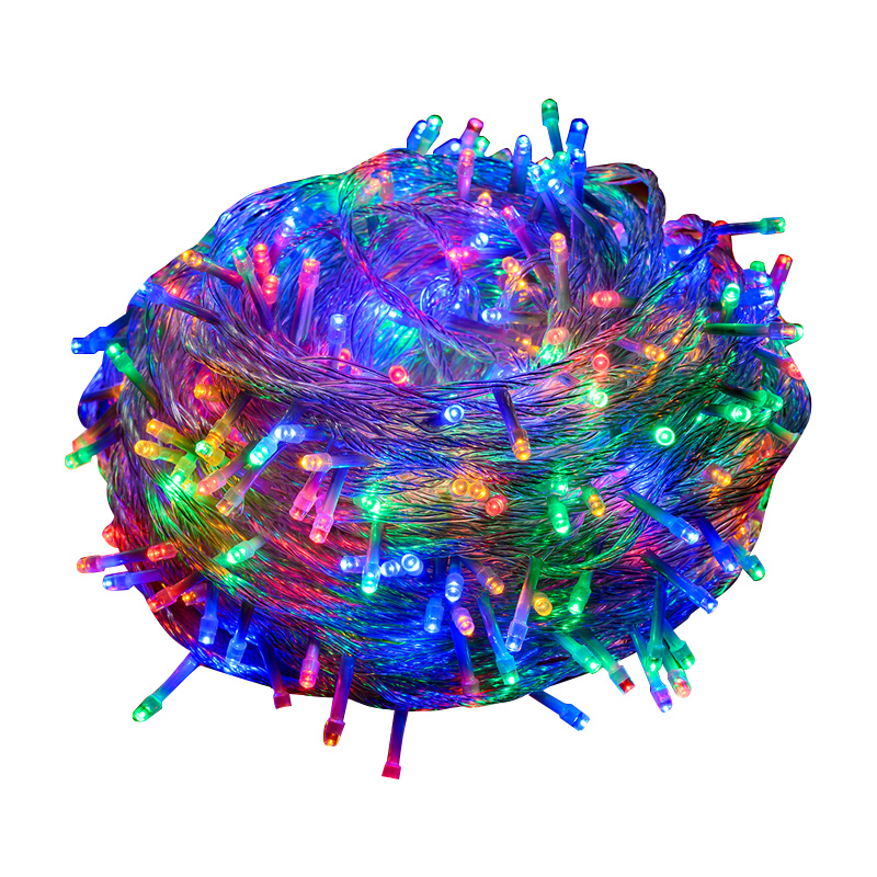 led小彩灯串灯户外防水节日灯街道景观装饰灯满天星卧室氛围闪灯 - 图3