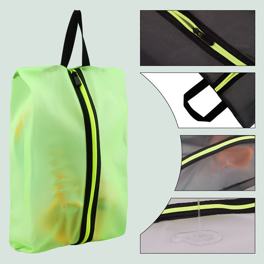 Travel shoe storage bag TPU translucent dust-proof, moisture-proof and odor-proof sports shoe fitness shoe bag portable shoe bag