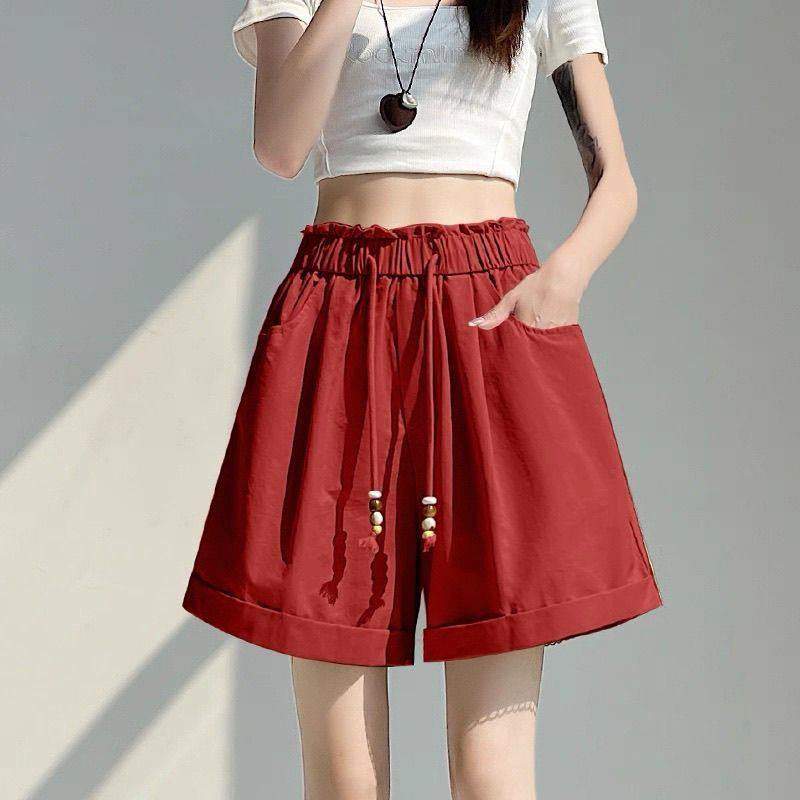 阔腿短裤夏季薄款507331-2新款爆款设计感休闲外穿a字五分裤,淘宝优惠券,粉丝福利购,淘宝优惠卷