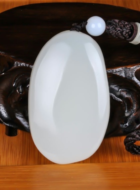 青峰玉业玉器新疆和田玉籽料玉白玉手把件 和田玉昆仑玉玉貔貅手