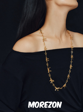 MOREZON【herherlin】25SS新款小众潮人个性简约精致游转项链手链