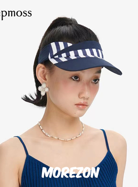 deepmoss发箍空顶帽女