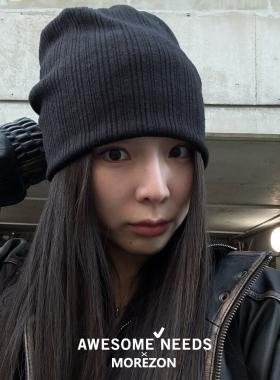 MOREZON【AWESOME NEEDS OVER FIT OPEN TOP HAT】26春夏包头帽子
