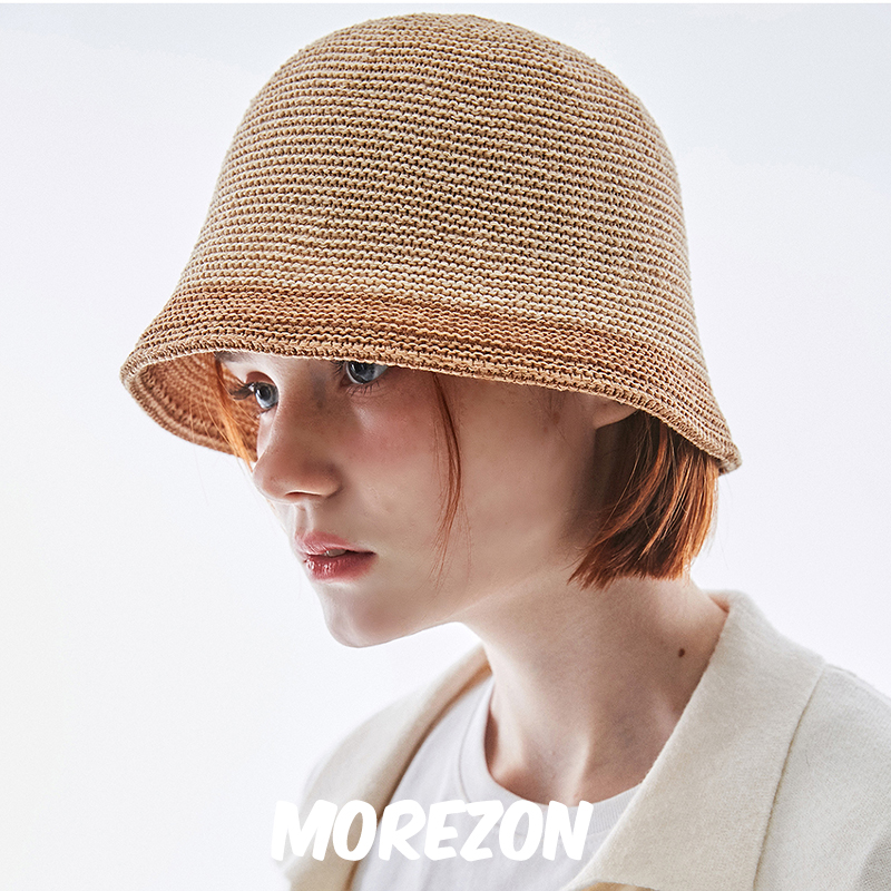 MOREZON【SLEEPYSLIP BRISBANE BUCKET HAT】23春夏拼色渔夫帽子 - 图1