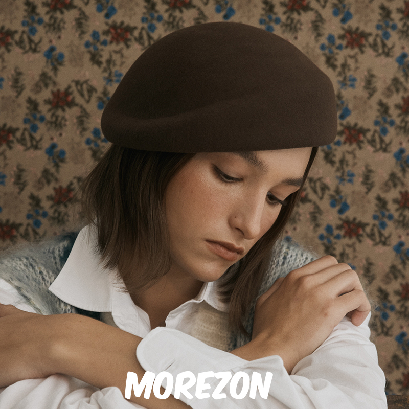 MOREZON【SHINJEO Modern Beret Basic】潮人定型休闲百搭贝雷帽-图0