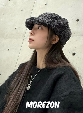 MOREZON【AWESOME NEEDS FUR TRAPPER CAP】秋冬仿皮草护耳飞行帽