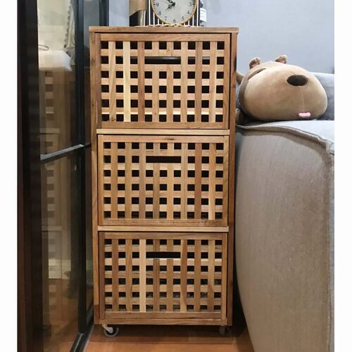 实木抽屉柜房间收纳柜北欧风格多层橱柜环保整理柜储物柜卧室衣柜 - 图1
