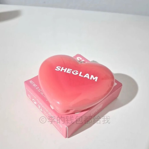 Sheglam新品爱心腮红膏粉嫩自然血色感唇颊两用提升气色持久裸色 - 图3