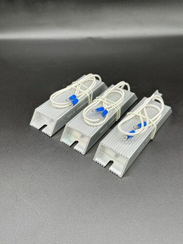 变频器伺服电机铝壳刹车制动再生回生电阻0.5KW瓦500W30R欧欧姆 - 图1