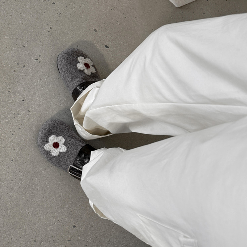 欣秀//厚岛吐司2代勃肯鞋子彩色定制面料厚底可外穿包头拖女 - 图0