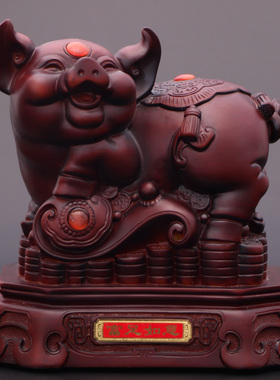 如意旺财生肖猪摆件贺岁开业礼品