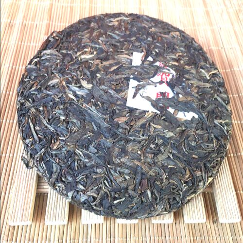 云南普洱茶生茶2010年贺开古树茶春茶云南七子饼茶357g包邮 - 图0