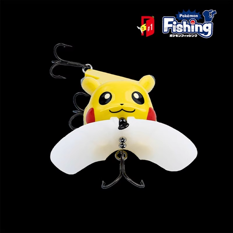 日本进口DUO联名收藏路亚饵皮卡丘/海皇牙宝可梦假饵鱼饵 水面系,淘宝优惠券,粉丝福利购,淘宝优惠卷