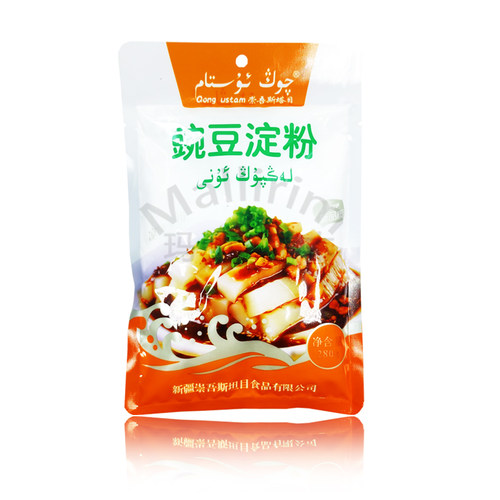崇吾斯塔目 豌豆淀粉 280g袋装 做凉粉面粉 QONG USTAM 新疆发货 - 图3