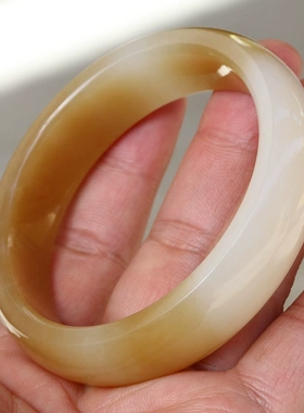 手镯玉石玉镯子和田玉糖白玉