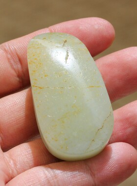 洒金皮腰带扣男士新疆和田玉籽料