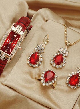 欧美度假风女士豪华镶钻项链礼盒装微镶女式辣妹锁骨链仿真不掉色