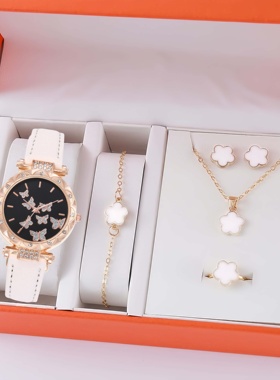 简约四叶草项链甜美锁骨链