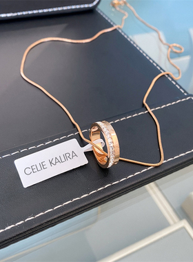 轻奢冷淡风排钻男女戒指