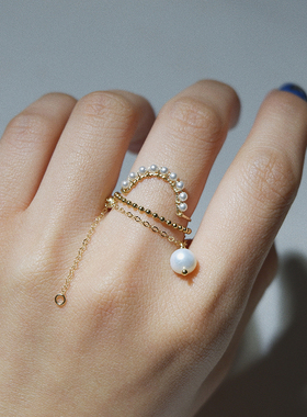 U形戒指UNELGE原创设计女