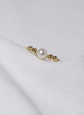 UNELGE女包金原创设计简约戒指