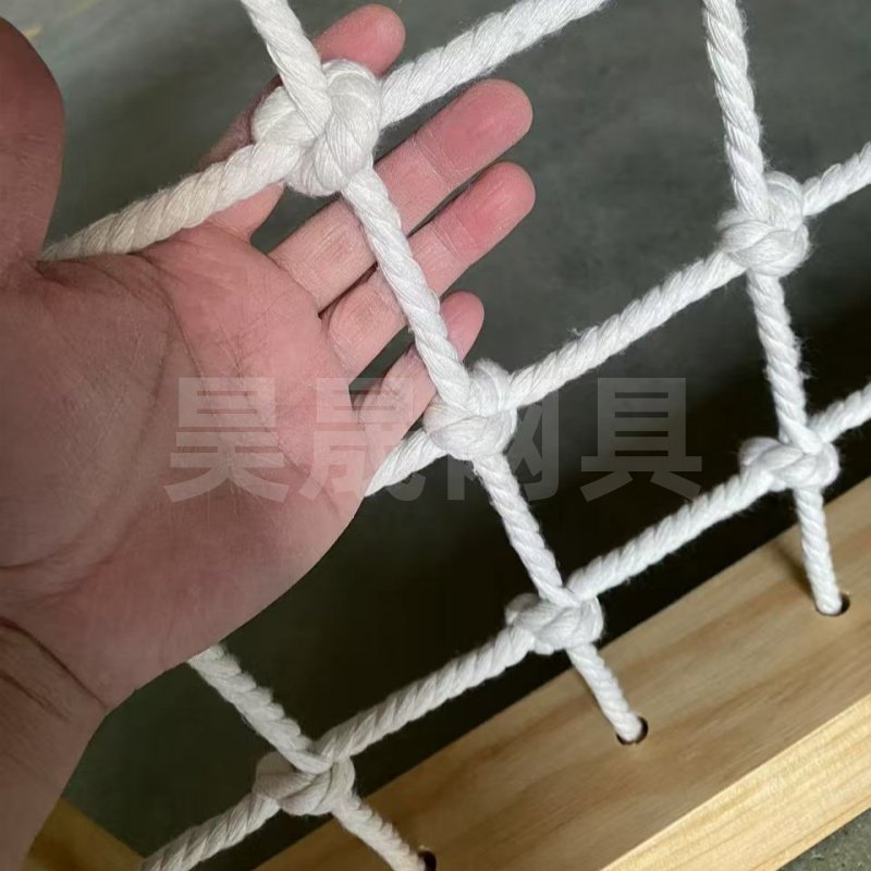 定制棉线树屋床防护网绳围栏网挂网装饰网安全网儿童房楼梯防护网,淘宝优惠券,粉丝福利购,淘宝优惠卷