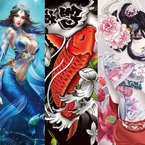 Fishing Box Personality Solid Stickers 3D Crystal Stickers Paper Competitive Fishing Box Cushion Stickers Wear universal Decorative Stickers