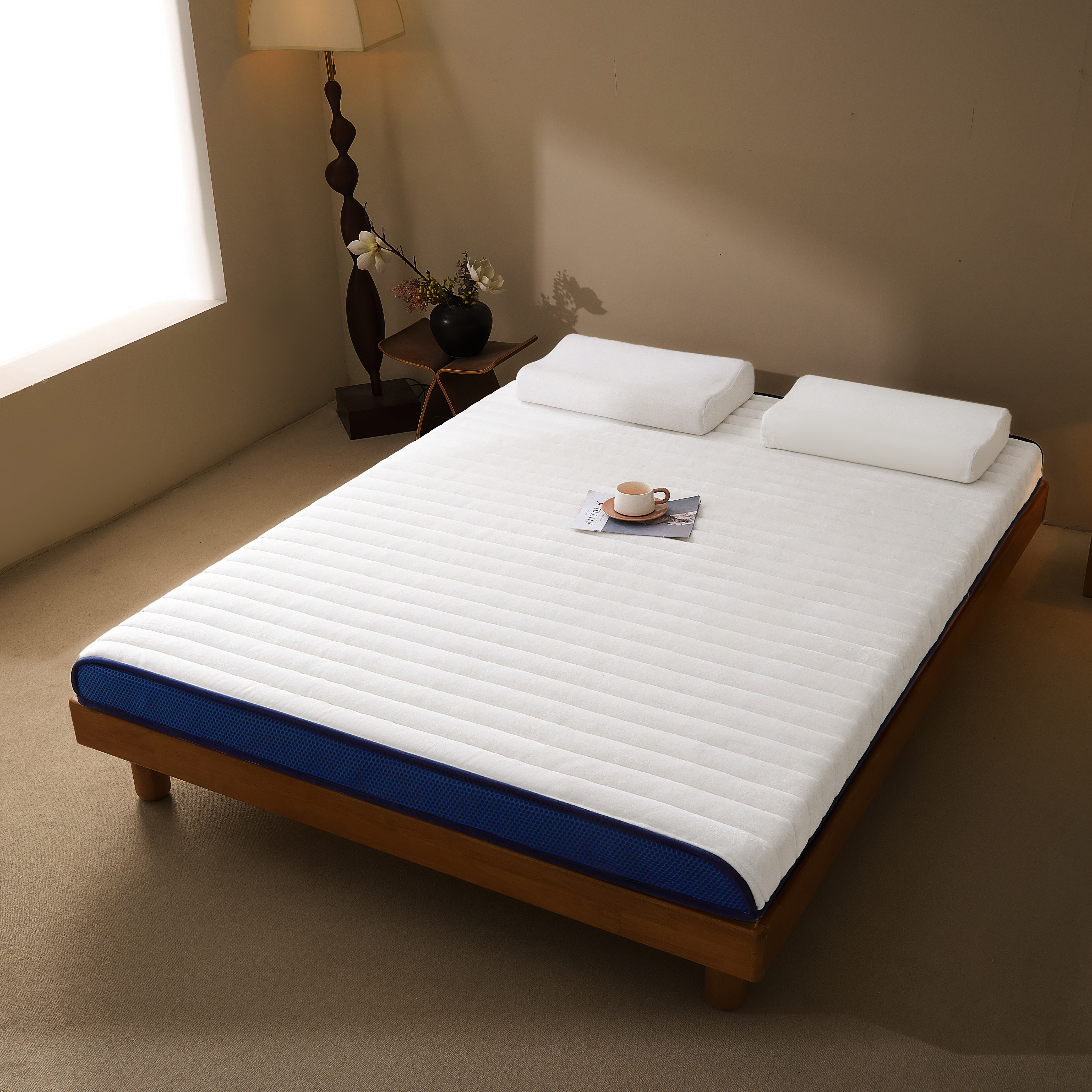 牛奶绒记忆海绵床垫软家用卧室榻榻米租房学生专用床褥垫子可折叠,淘宝优惠券,粉丝福利购,淘宝优惠卷