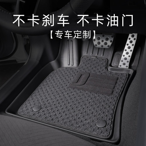 奔驰gle350脚垫2025款奔驰gle450 gle53amg专用汽车脚垫TPE全包围 - 图1