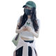 ເສື້ອຍືດ Butterfly 0 summer dress ins super hot high waist exposed navel