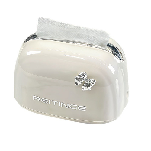 纸巾盒客厅高档轻奢家用餐巾纸盒茶几收纳盒高级感创意抽纸盒弹簧 - 图3