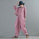 Yi Jian Linen 2024 ຊຸດແມ່ຍິງລະດູໃບໄມ້ປົ່ງແລະລະດູຮ້ອນ