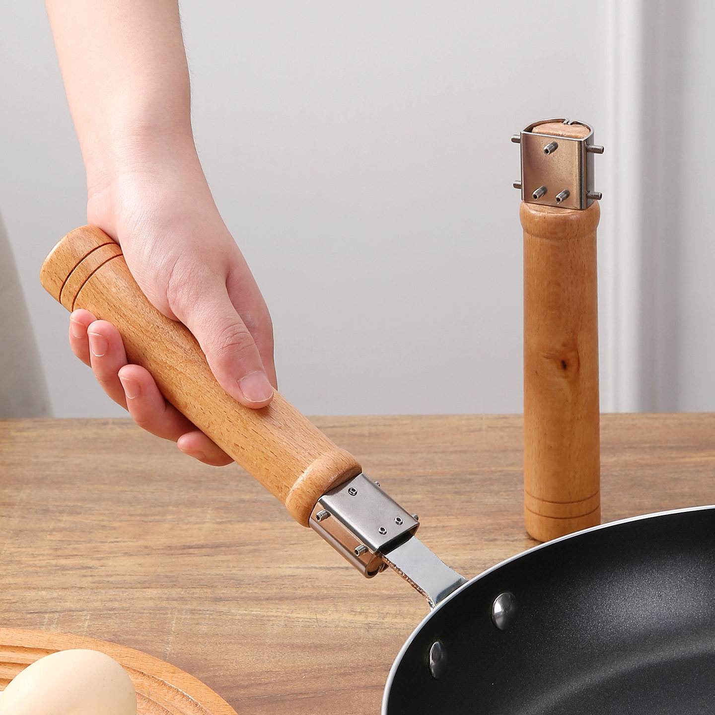 坏锅把更换零配件实木防烫炒菜锅把手可拆卸通用万能老式防烫锅柄,淘宝优惠券,粉丝福利购,淘宝优惠卷