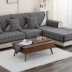 Tùy chỉnh mùa xuân và mùa hè vải lanh sofa vải lanh bao gồm bốn mùa phổ vải vải lanh đệm đệm chống trượt đầy đủ bao gồm - Ghế đệm / đệm Sofa Ghế đệm / đệm Sofa