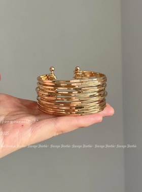 Vintage古着高级感夸张手镯