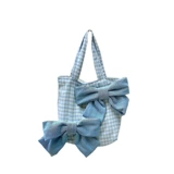 Милая портативная японская сумка с бантиком, ханьфу, сумка для еды