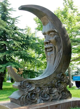 大型户外广场园林 校园摆放玻璃钢仿铜 铸铜古代文化诗人名人雕塑