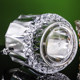 High-looking commercial plastic bar barrel acrylic ice
